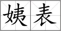 姨表