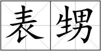 表甥