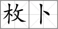 枚卜
