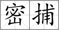 密捕