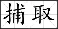 捕取