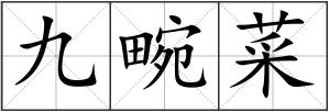 九畹菜
