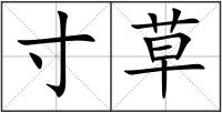 寸草