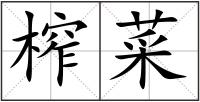 榨菜