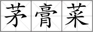 茅膏菜