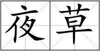 夜草
