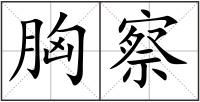 胸察