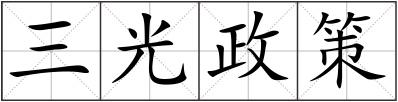 三光政策