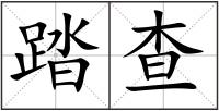 踏查