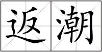 返潮