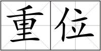 重位