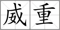 威重