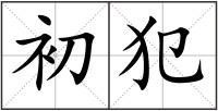 初犯