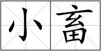 小畜
