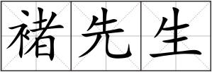褚先生