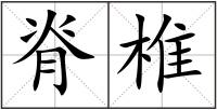 脊椎
