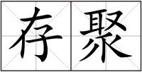 存聚