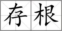 存根