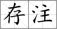 存注