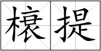 榱提