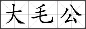 大毛公