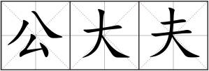 公大夫