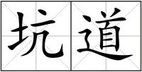 坑道