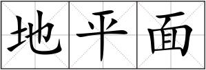 地平面
