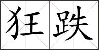 狂跌