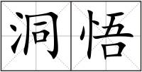 洞悟