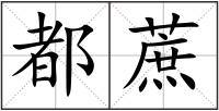 都蔗