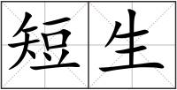 短生