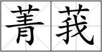 菁莪