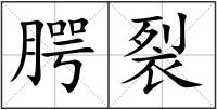 腭裂