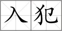 入犯