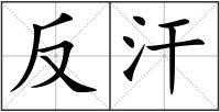 反汗