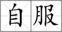 自服