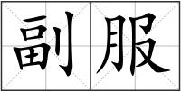 副服