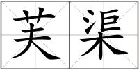 芙渠