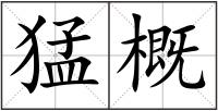 猛概