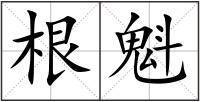 根魁