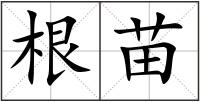 根苗