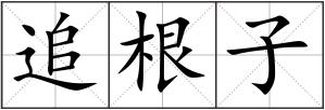 追根子