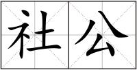 社公