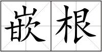 嵌根