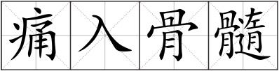 痛入骨髓