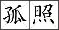 孤照