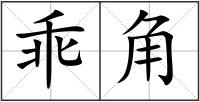 乖角