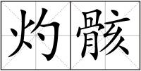 灼骸