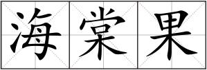 海棠果